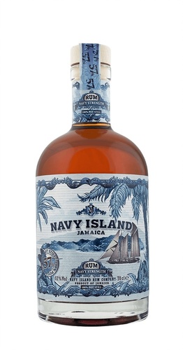 RHUM JAMAIQUE NAVY ISLAND 100% POT STILL 57% 70CL