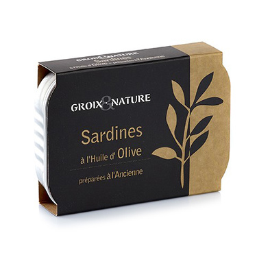 Groix & Nature Sardines A L'huile D'olive A L'ancienne 115g