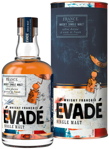 WHISKY FRANCE EVADE SINGLE MALT 40% 70CL