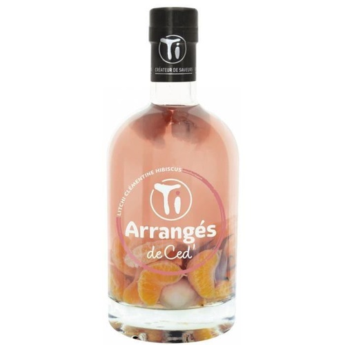 PUNCH AU RHUM ARRANGES DE CED' LITCHI CLEMENTINE HIBISCUS 32% 70CL