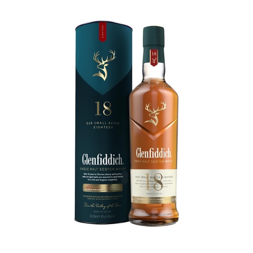 WHISKY ECOSSE SPEYSIDE GLENFIDDICH ANCIENT RESERVE 18 ANS 40% 70CL