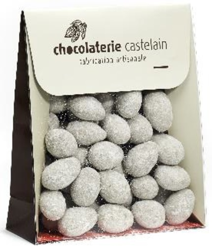 CHOCOLATERIE CASTELAIN AMANDES GIANDUJA POCHON 150G