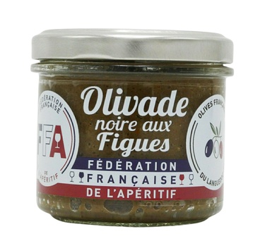 Federation Francaise De L'aperitif Olivade Noire Aux Figues (olives Fr) 100g
