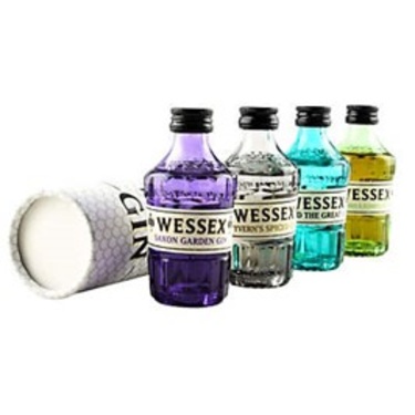Wessex Tube Gin 4 Miniatures