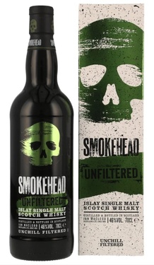 Whisky Ecosse Smokehead Unfiltred Single Malt 46% 70cl
