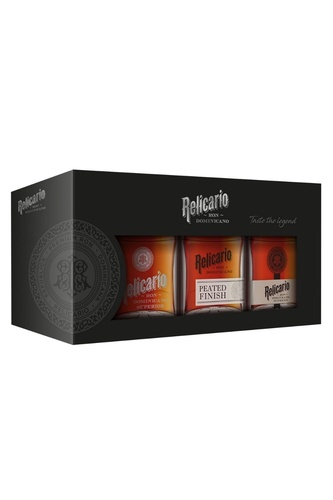 RHUM REPUBLIQUE DOMINICAINE RELICARIO SUPERIOR COFFRET 3X20CL 40%