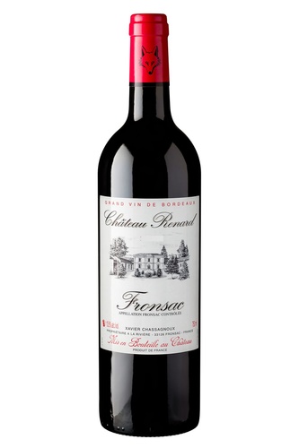 AOP FRONSAC CHATEAU RENARD 2014 Caisse bois