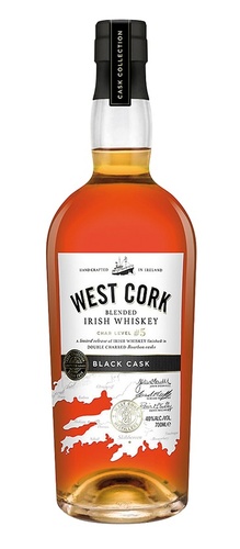 WHISKEY IRLANDE WEST CORK BLACK CASK 40% 70CL
