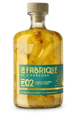 Magnum Punch Au Rhum Aoc Martinique N°2 Ananas Citron Vert 32% 150cl