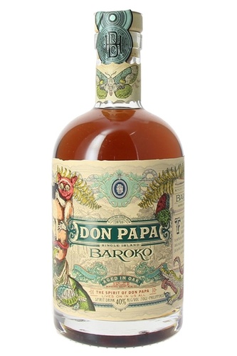 BOISSON SPIRITUEUSE A BASE DE RHUM DON PAPA BAROKO 40% 70CL