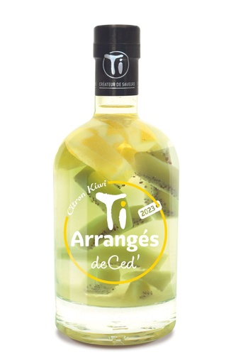 PUNCH AU RHUM ARRANGE TI CED CITRON KIWI MACERATION 2023 32% 70CL