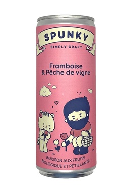 Boiss. Pet Spunky Framb Peche 25cl Bio