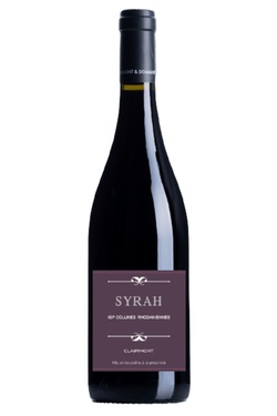 Igp Collines Rhodaniennes Syrah Cave Des Clairmonts 2024