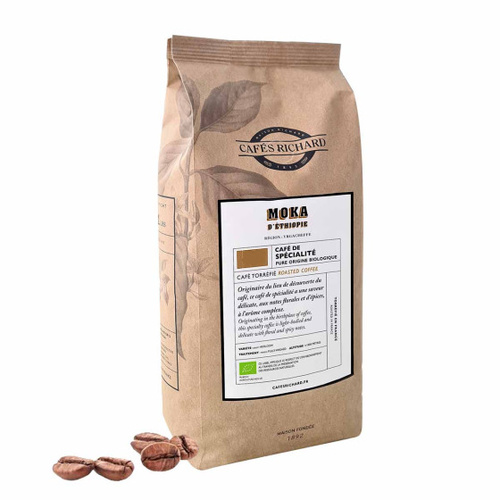 MOKA ETHIOPIE BIO 250 GR - GRAINS