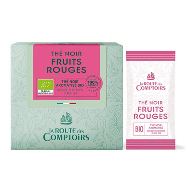 The Noir Fruits Rouges Bio  40 Sachets