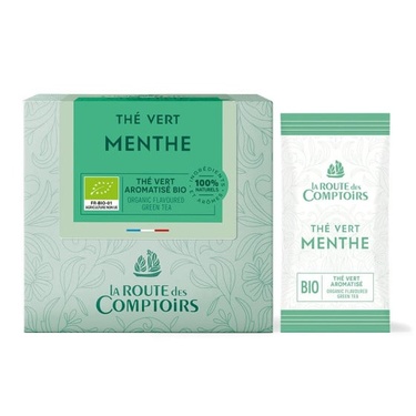 The Vert Menthe Bio  40 Sachets