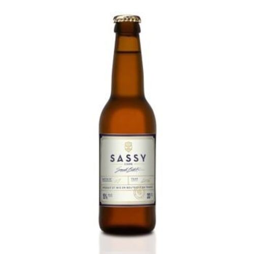 CIDRE DE NORMANDIE SASSY EXTRA BRUT 2024 5% 33 CL