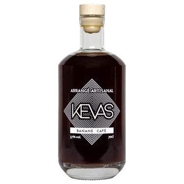 Rhum Arrange Kevas Banane Cafe  70 Cl 37%