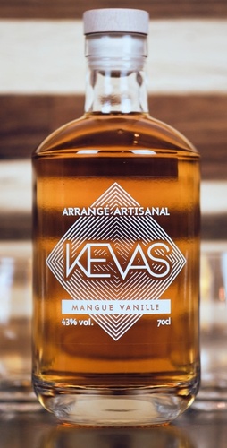 RHUM ARRANGE KEVAS MANGUE VANILLE 70 CL 43%