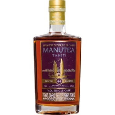 Rhum Tahiti Manutea Vo Single Cask Banyuls  70 Cl 44.%
