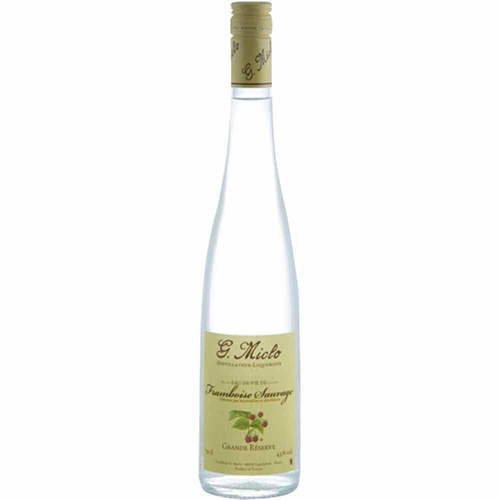 EAU DE VIE DE FRAMBOISE SAUVAGE GRANDE RESERVE 43% 50CL