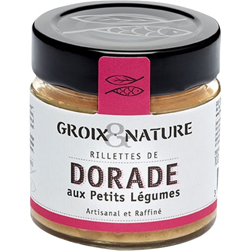GROIX & NATURE RILLETTES DE DORADE AU COMBAVA 100G 36388
