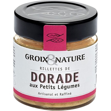 Groix & Nature Rillettes De Dorade Au Combava 100g 36388