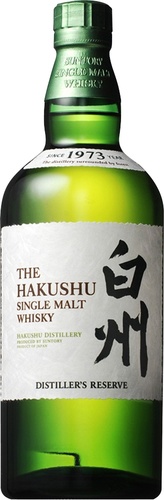 WHISKY JAPON SINGLE MALT HAKUSHU SUNTORY DISTILLERS RESERVE 43% 70CL